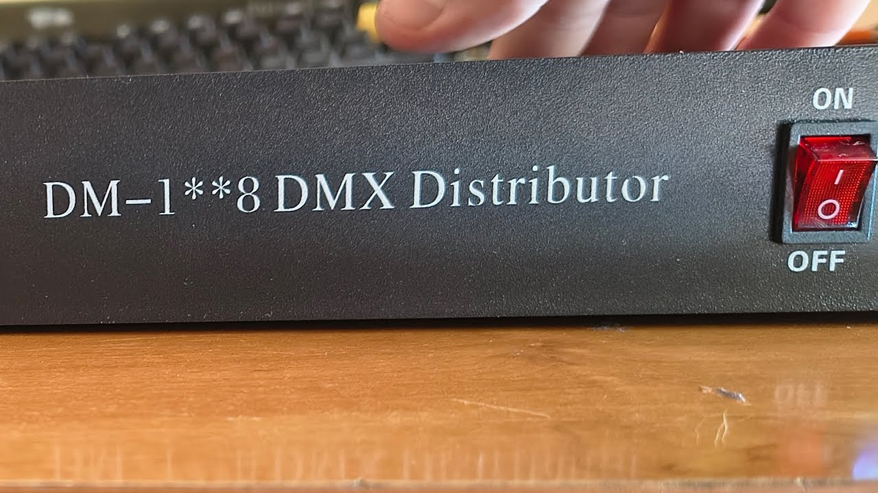 Splitter DMX - Co to jest ? Do czego służy? I jak go używać.