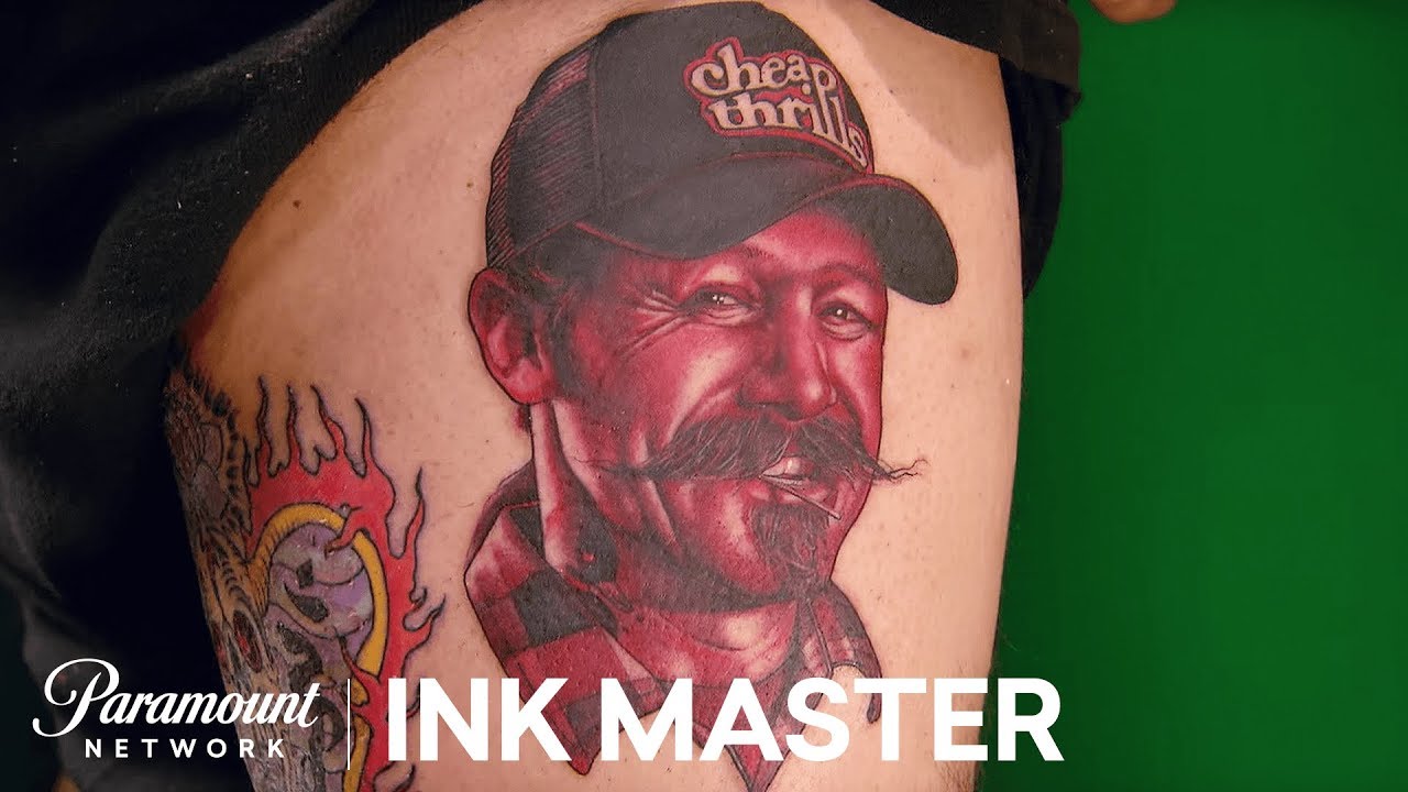Monochromatic Portraits - Elimination Tattoo | Ink Master: Return of the Masters (Season 10)