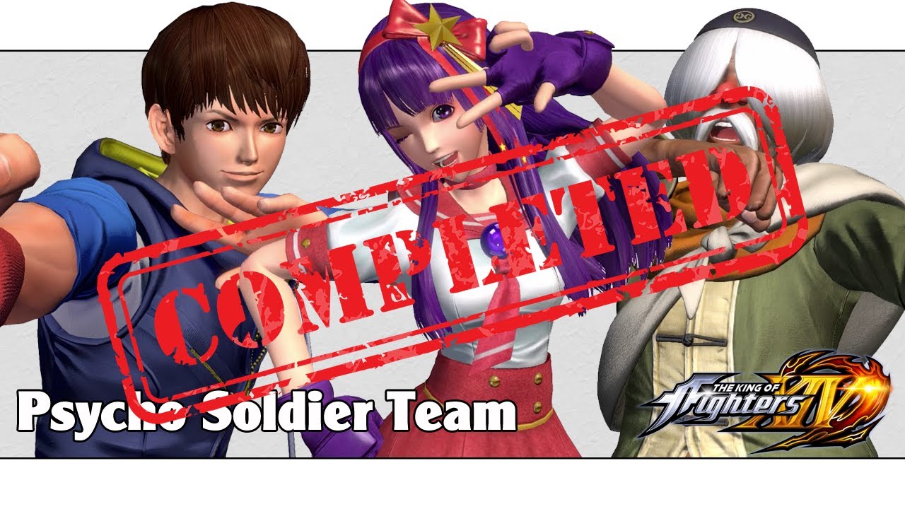 KoF XIV: Athena Asamiya, Sie Kensou, Chin Gentsai combo video (FINAL VERSION) v3.11