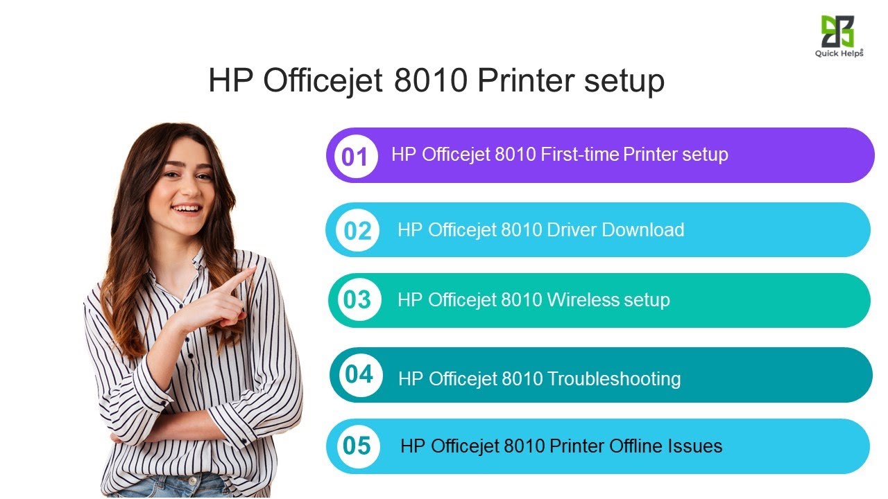 HP Officejet 8010  printer setup | Unbox HP Officejet 8010  printer | Wi-Fi setup