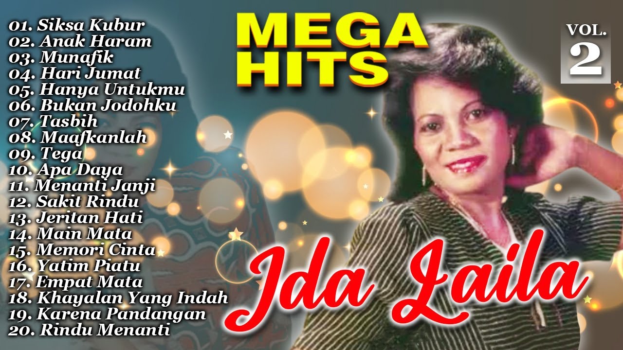 Album Dangdut Mega Hits Ida Laila Volume 2 | Anak Haram | Munafik | Bukan Jodohku