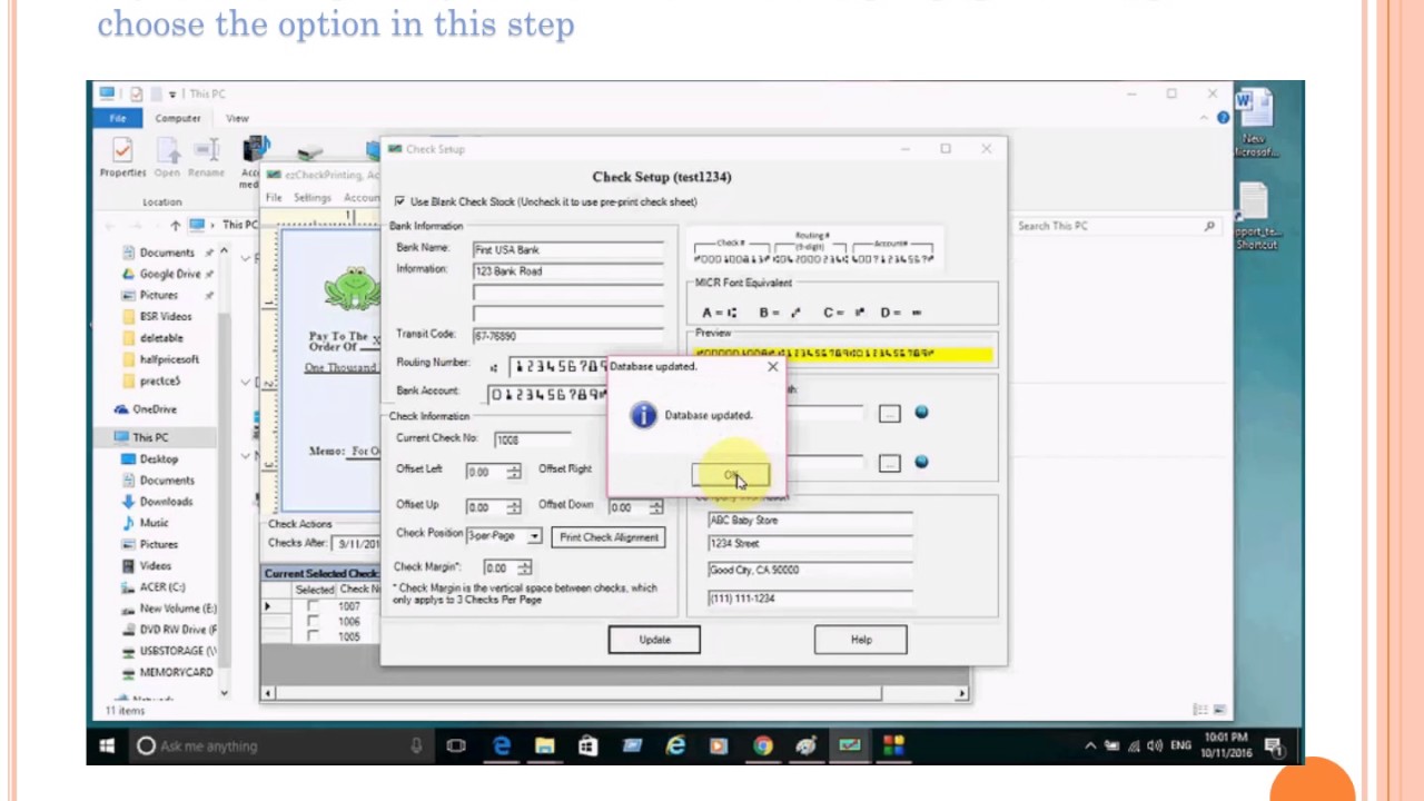 How to Print QuickBooks Checks on Blank Stock - New
