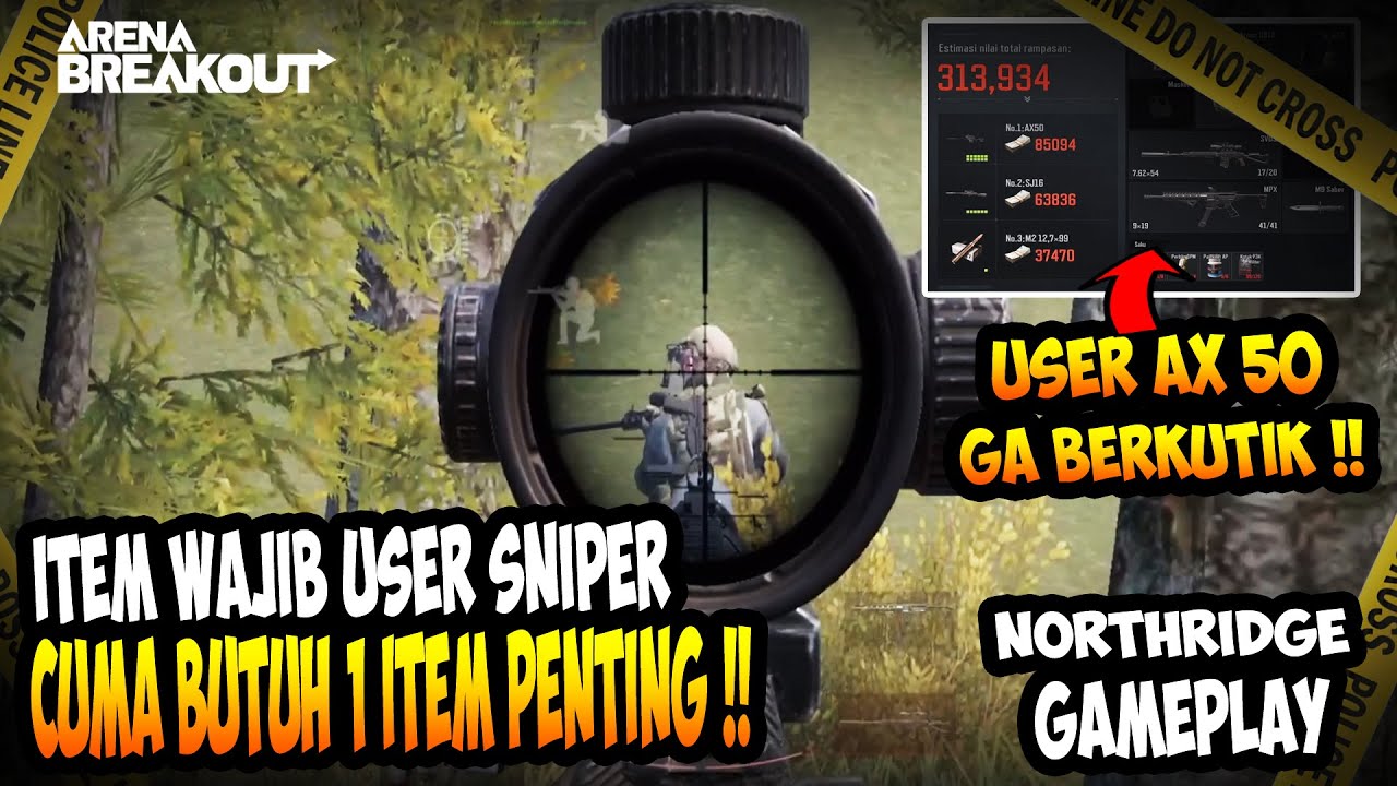 SECRET!! YOU ONLY NEED 1 MANDATORY ITEM FOR SNIPER USERS, IT DOESN'T NEED TO BE EXPENSIVE - Arena...