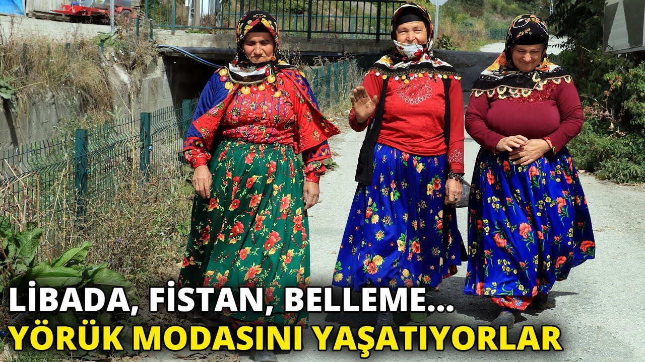 Libada, fistan, belleme... Yörük modasını yaşatıyorlar