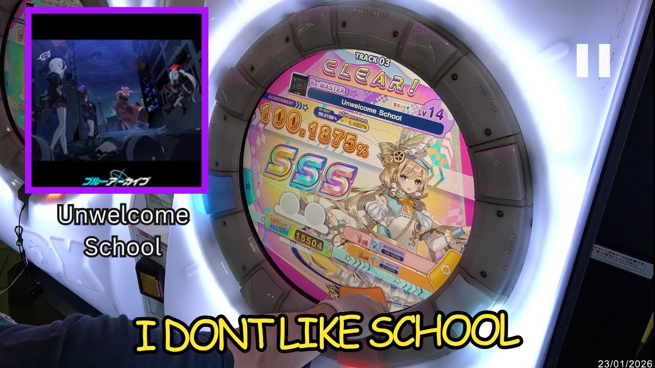 【maimai】「Unwelcome School」GO BACK TO SCHOOL! || Re:Master SSS