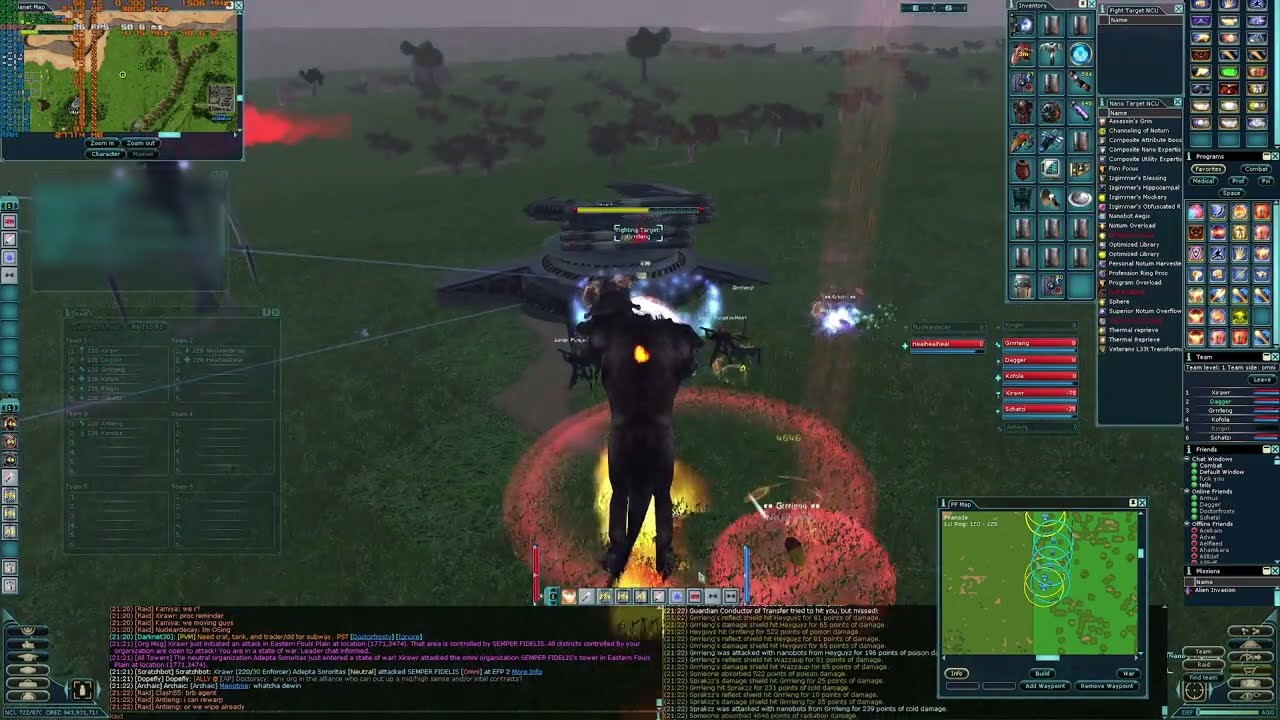 Anarchy Online - Notum Wars - Coalition vs Multibox
