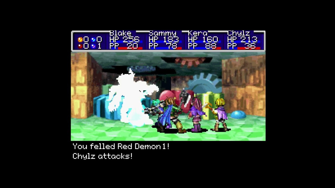 Golden Sun TLA Staff of Anubis RNG Manipulation