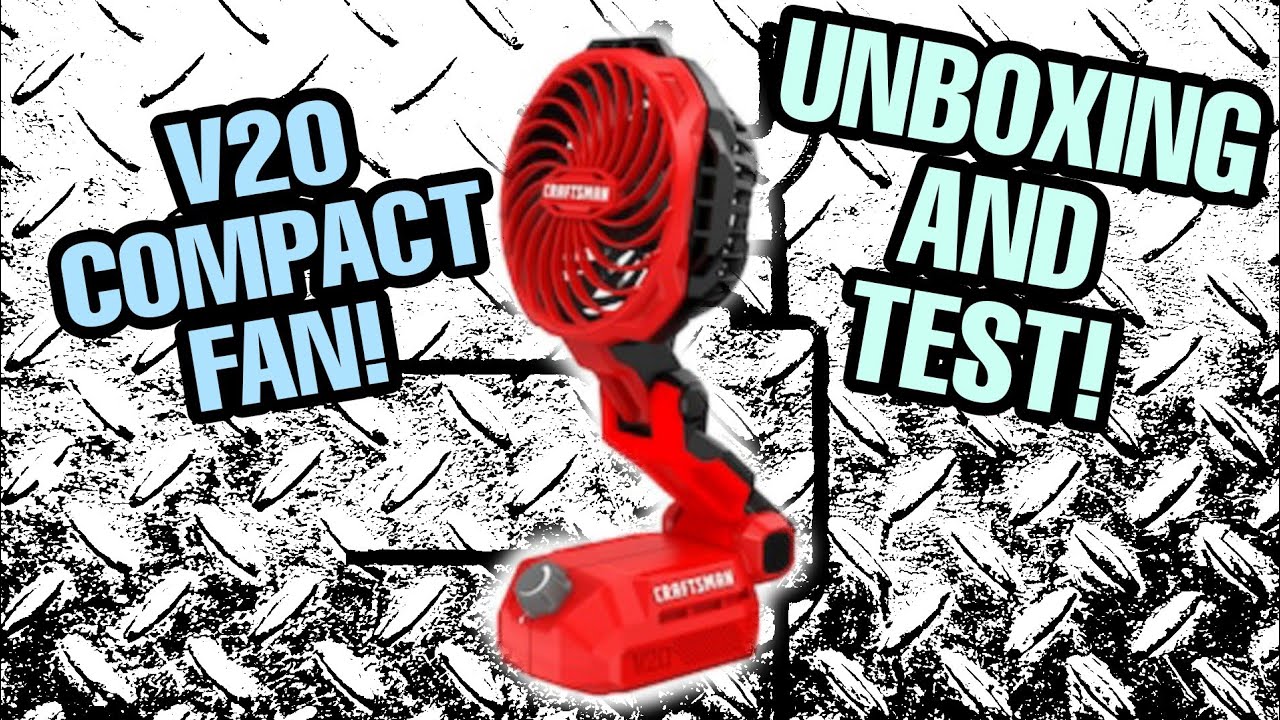 Craftsman V20 Compact Personal Fan CMCE010B