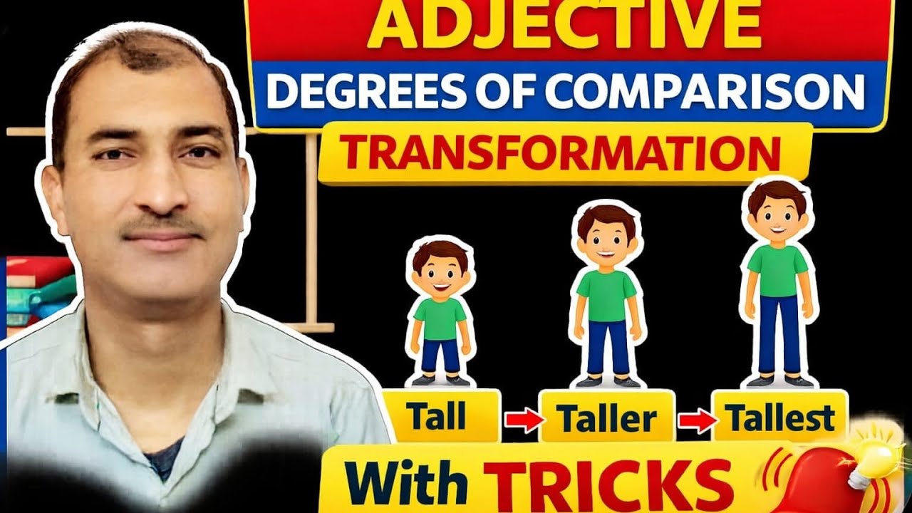 Interchange of Degrees of Comparison (Adjective)