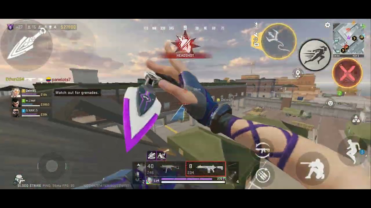 I carried my squad to victory 