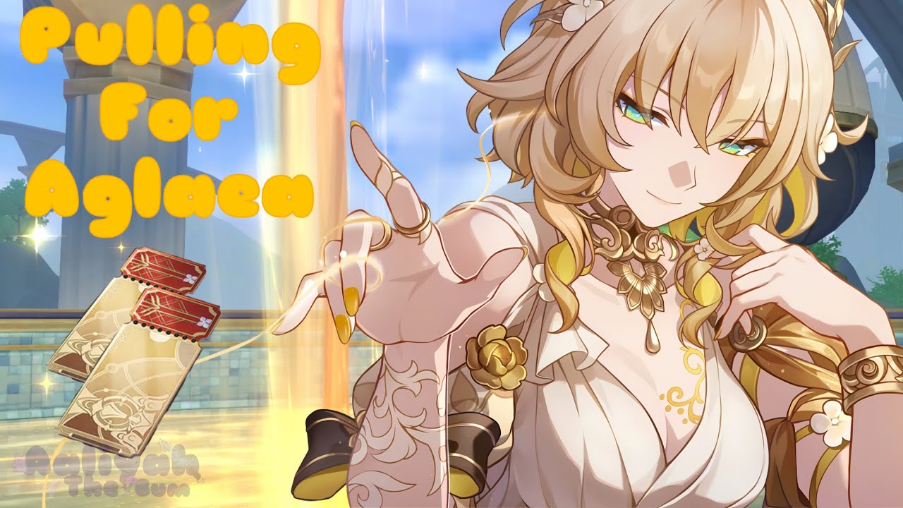 Pulling for Aglaea(She's beautiful)💛•Honkai Star Rail•|Aaliyahthebum|