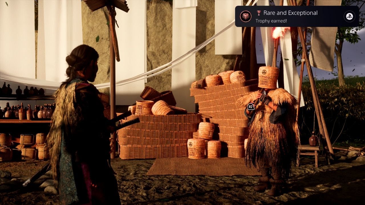 Ghost of Yotei (PS5 Pro): руководство по редким и исключительным трофеям