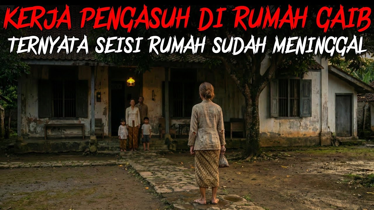 JANDA MISKIN KERJA JADI PENGASUH DI RUMAH GAIB TERNYATA SEISI RUMAH SUDAH MENINGGAL SEMUA