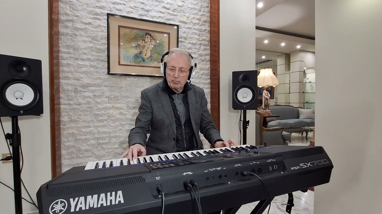 The Moon, My Heart- Carl Doy - Cover on Yamaha psr SX700 @nabilmattar2322 