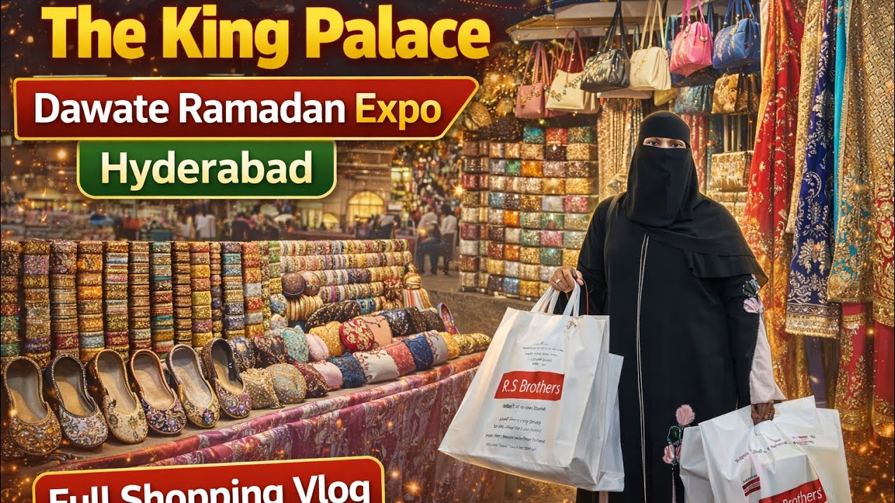 Hyderabad Ramadan Expo 2026 | King Palace Full Shopping Vlog | Gulmohar Expo