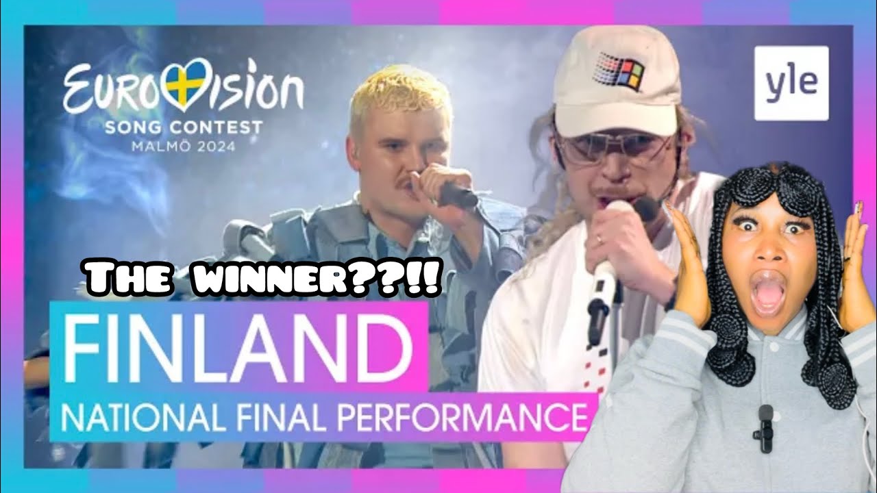 OMG!! Windows95man - No Rules! | Finland 🇫🇮 National Final Performance | Eurovision 2024 REACTION
