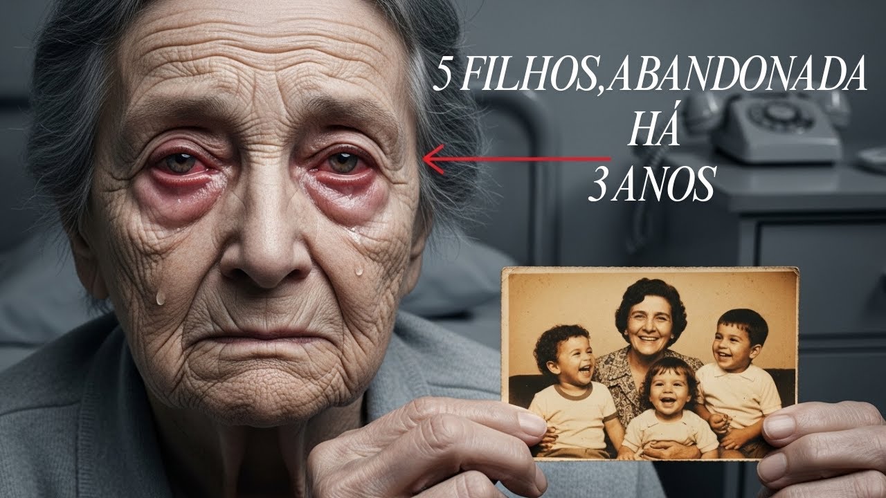 Avó de 90 Anos ABANDONADA No Asilo Pelos Netos Que Ela Chamava de 'Filhos'... 🥺