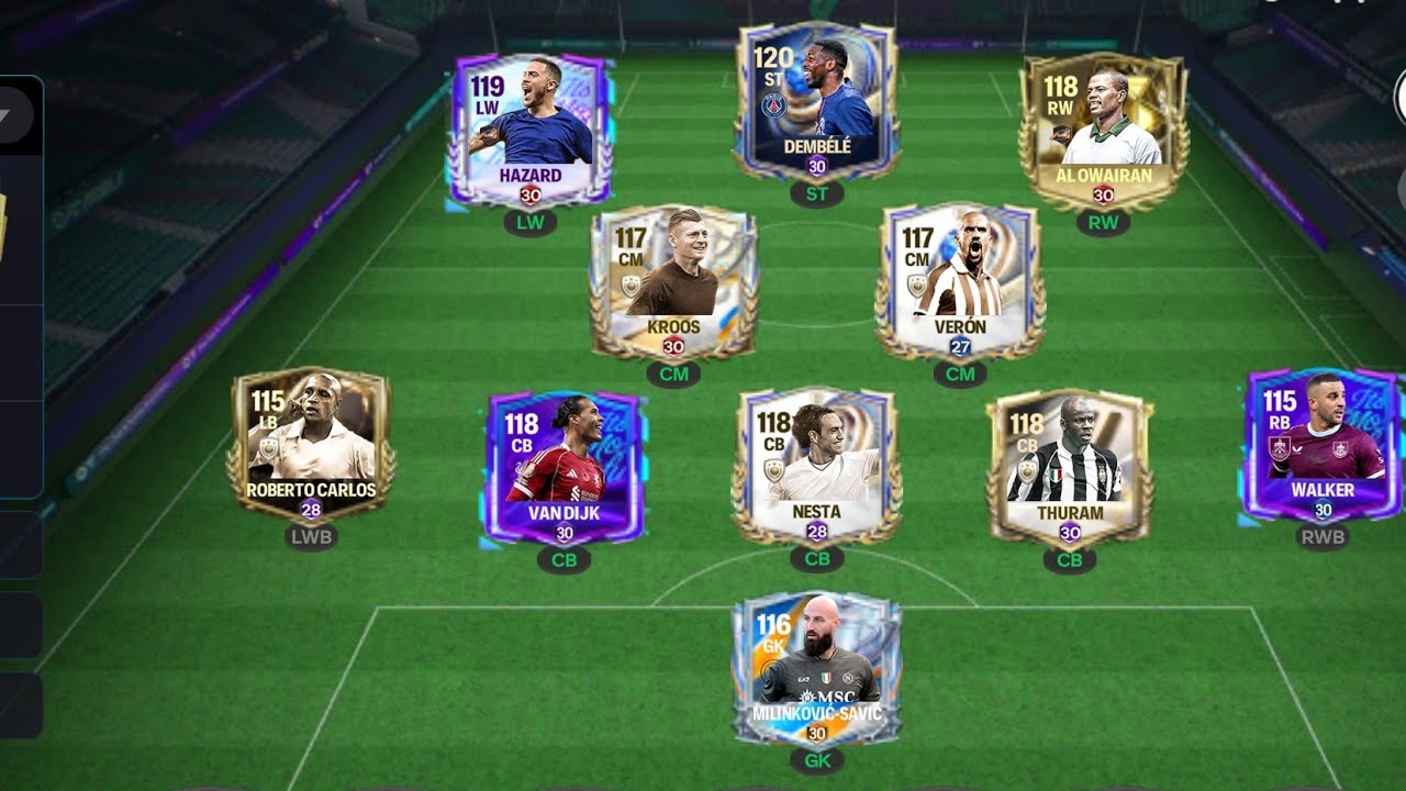MY TEAM TRUNS META IN THE VSA MODE😇😇👍🤩😁😎