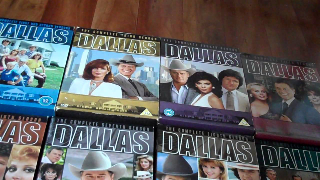*ASMR* Dallas DVD collection *whisper*