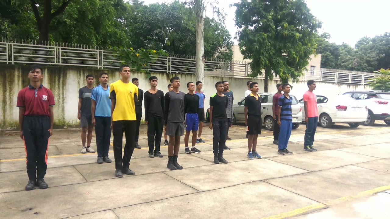 NCC drill :- six commands