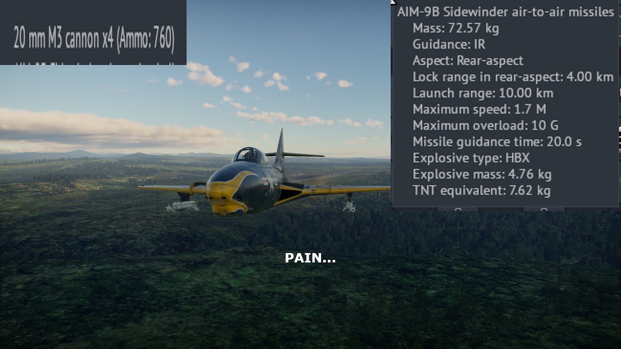 POV:You get your first AA missile | F9F-8 Experience | War Thunder