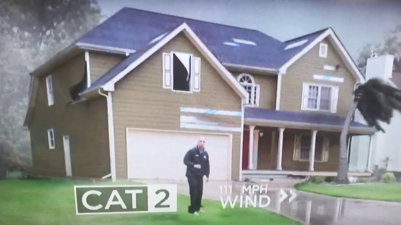 Difference between Category 1 to Cat 5 hurricane with gust winds destruction