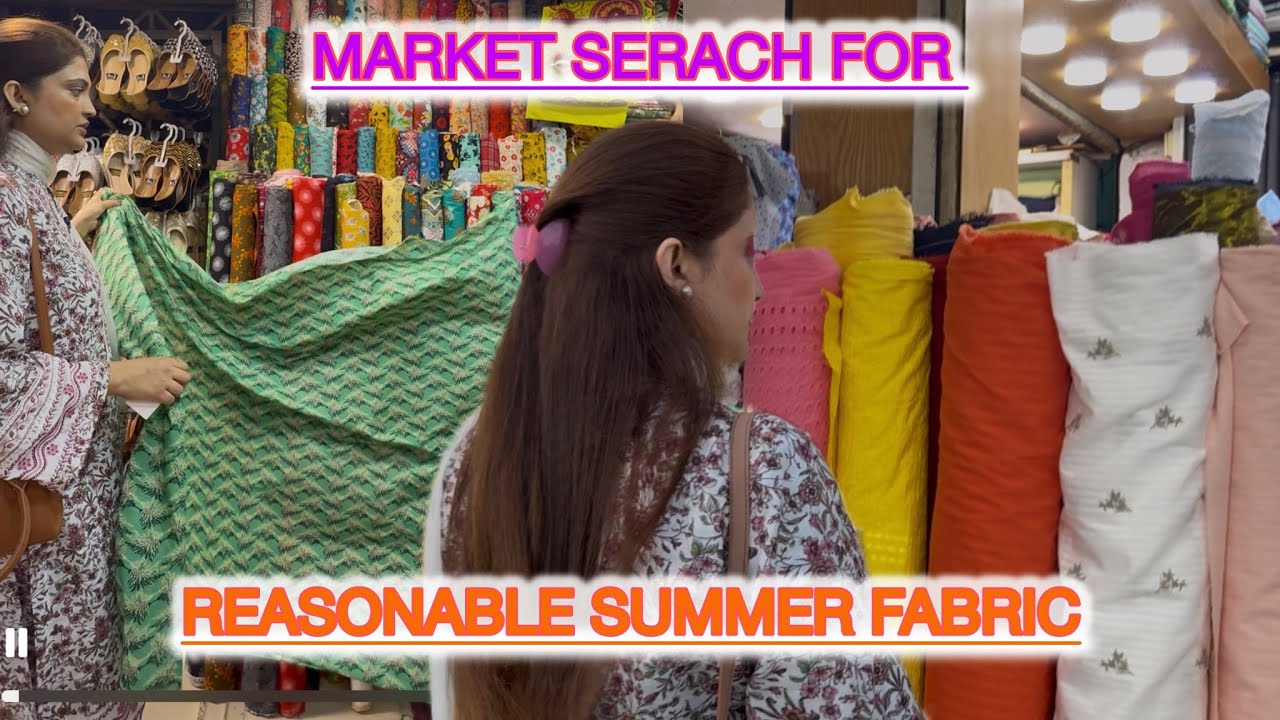 New variety of  Summer Fabric At Local Market 😍 Printed Lawn, Embroided Lawn, And Chikankari suit❤️