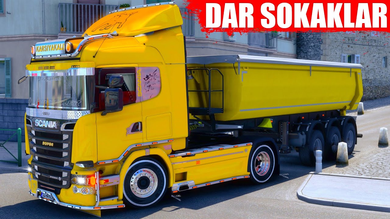 BÖYLE BİR SES YOK !! KÜKREYEN SCANİA R560 | ETS 2 MOD