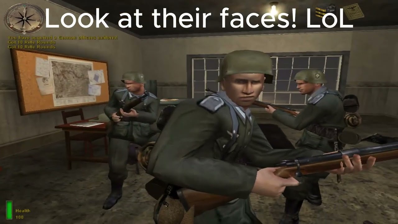 38 Easter Eggs, curiosities and interesting things from Medal of Honor Allied Assault #games