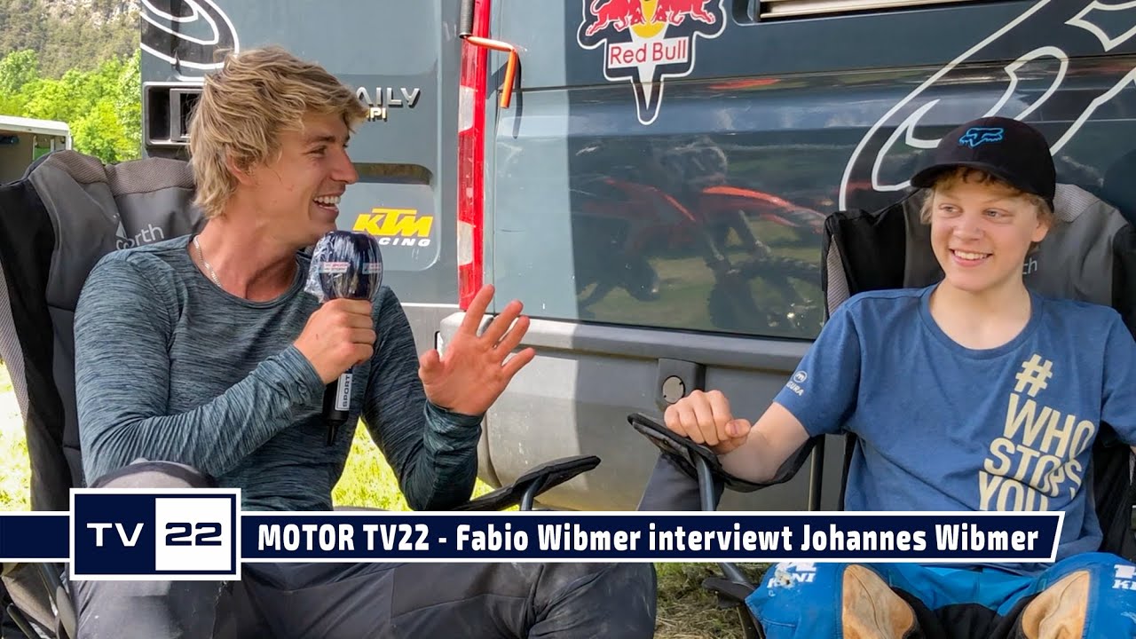 Fabio Wibmer interviewt seinen Cousin Johannes Wibmer - MOTOR TV22