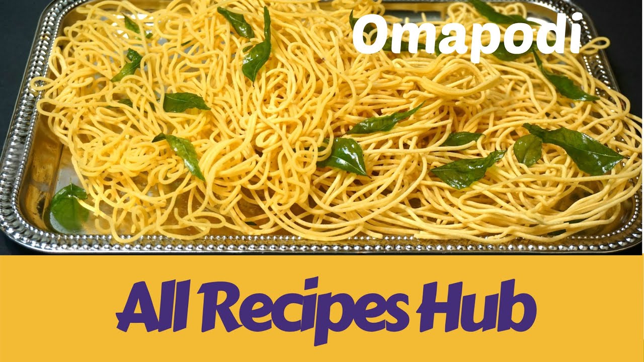 Omapodi Recipe / Namkeen / Plain Sev