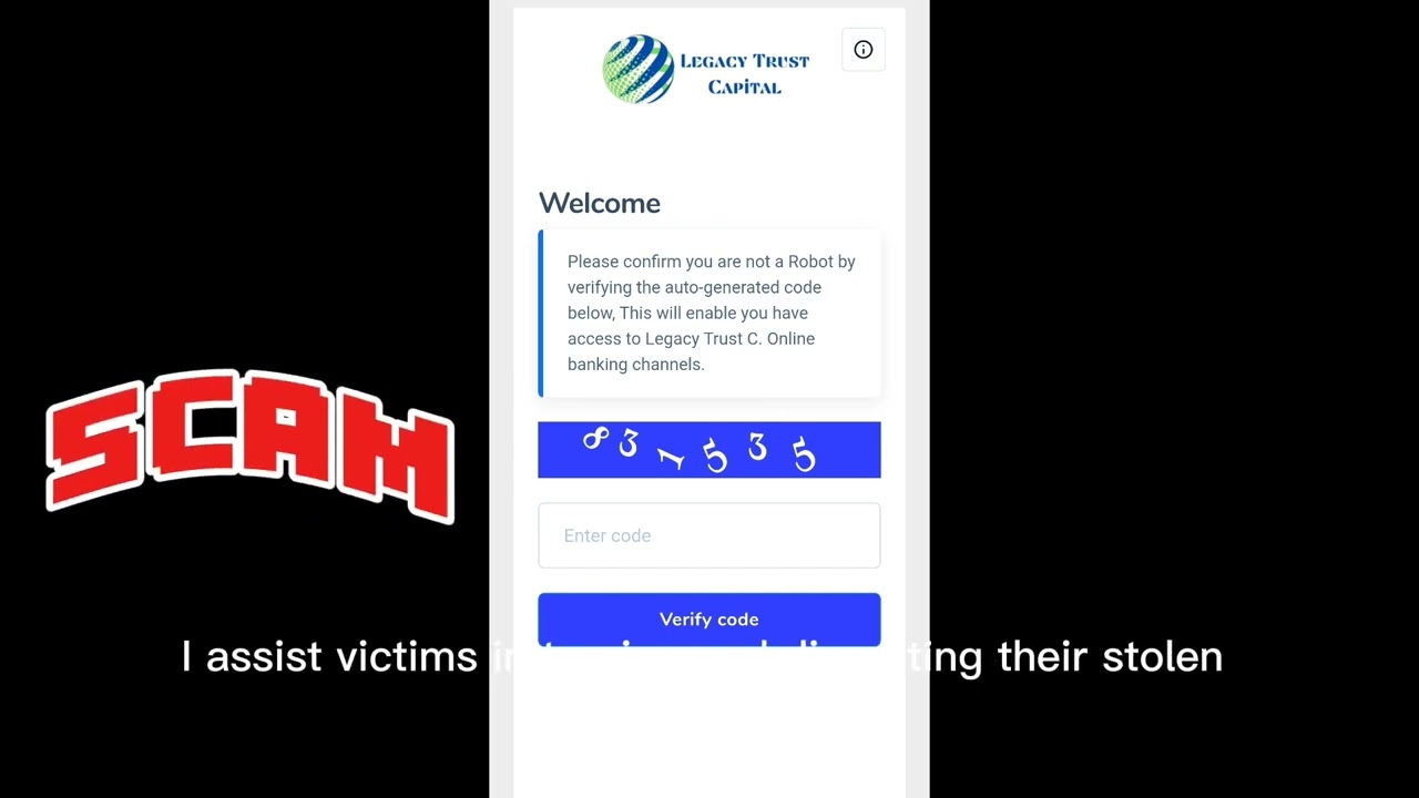 LEGACY TRUST CAPITAL SCAM? REACH OUT NOW FOR HELP !