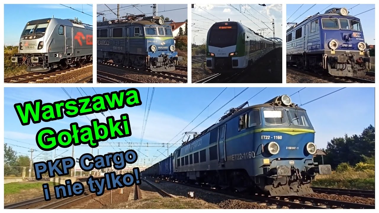 Pociągi na stacji Warszawa Gołąbki 4