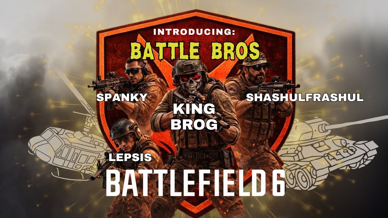 🔴 LIVE - BATTLEFIELD 6 - BATTLE BROS