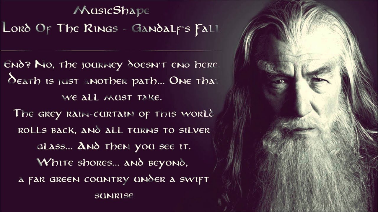 Lord Of The Rings - Gandalf's Fall (The Bridge of Khazad Dum / Man Of Steel Soundtrack)