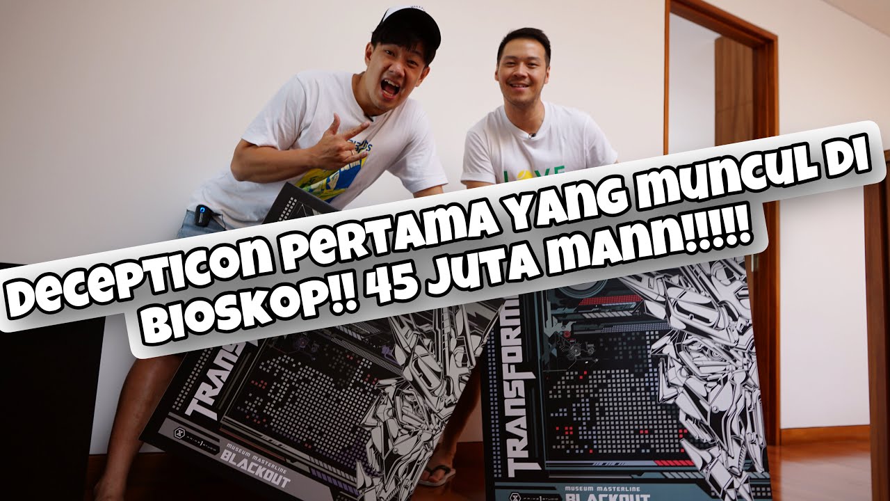 UNBOXING STATUE DECEPTICON PERTAMA YANG MUNCUL DIBIOSKOP!! BLACKOUT by PRIME 1 STUDIO!! 45 JUTA MAN!
