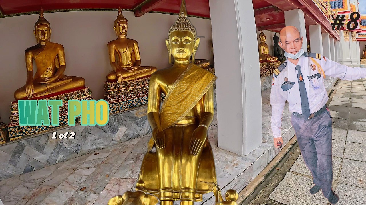 Bangkok 🇹🇭: Auf der Suche nach dem liegenden Buddha | Wat Pho Tempel – Teil 1