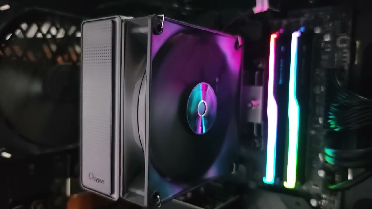 Вентилятор кулера Ocypus Delta A40 Elite BK сниженная частота 1583 rpm