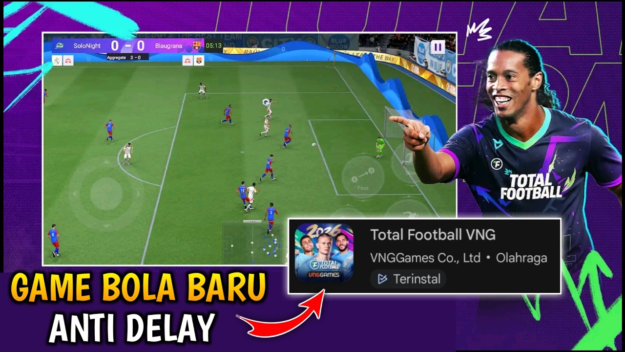 COBA GAME BARU 😱 Gameplay Smooth & Ramah F2P - Total Football VNG