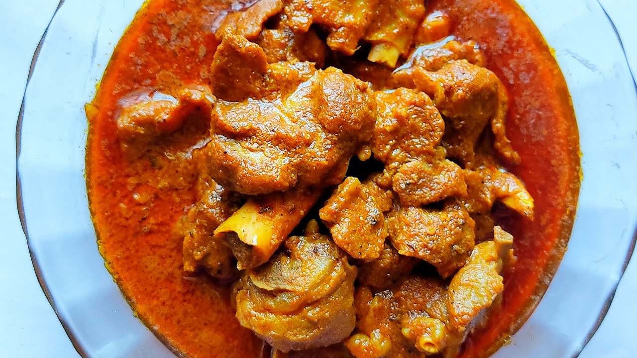 बिना प्याज लहसुन के मटन NO ONION GARLIC MUTTON / BHOGER MANGSHO / BENGALI STYLE NIRAMISH MANGSHO
