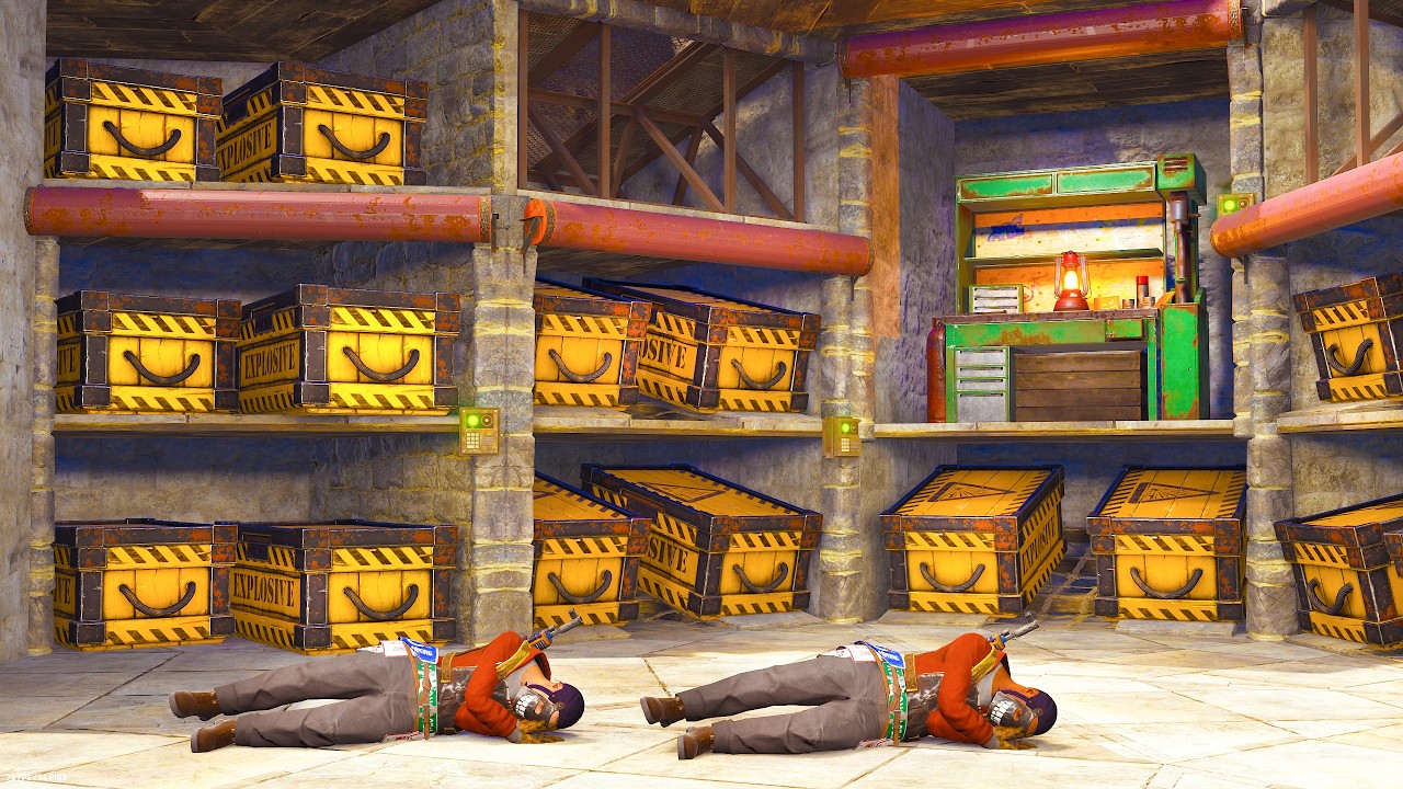 this clan left their entire base open...