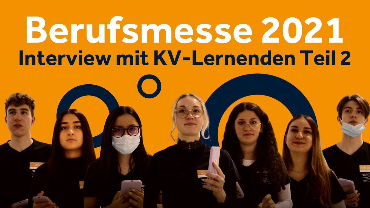 Berufsmesse 2021 | Interview mit KV-Lernenden Teil 2