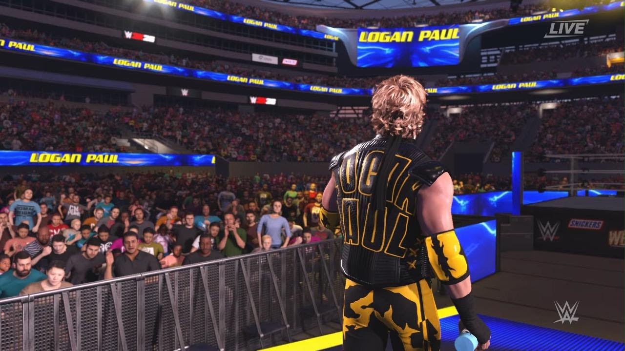 WWE 2K26-Logan Paul Vs AJ Styles