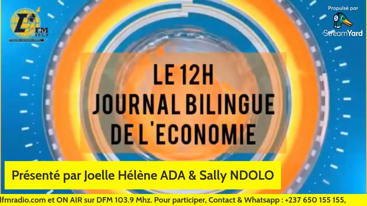 EN DIRECT : LE 12H - JOURNAL BILINGUE DE L'ECONOMIE