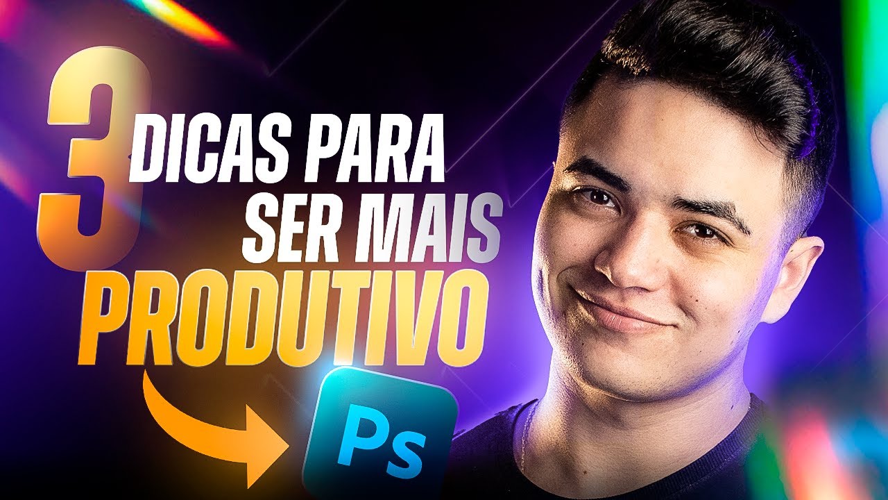 AGILIZE seu trabalho no Photoshop com essas 3 DICAS DE PRODUTIVIDADE!