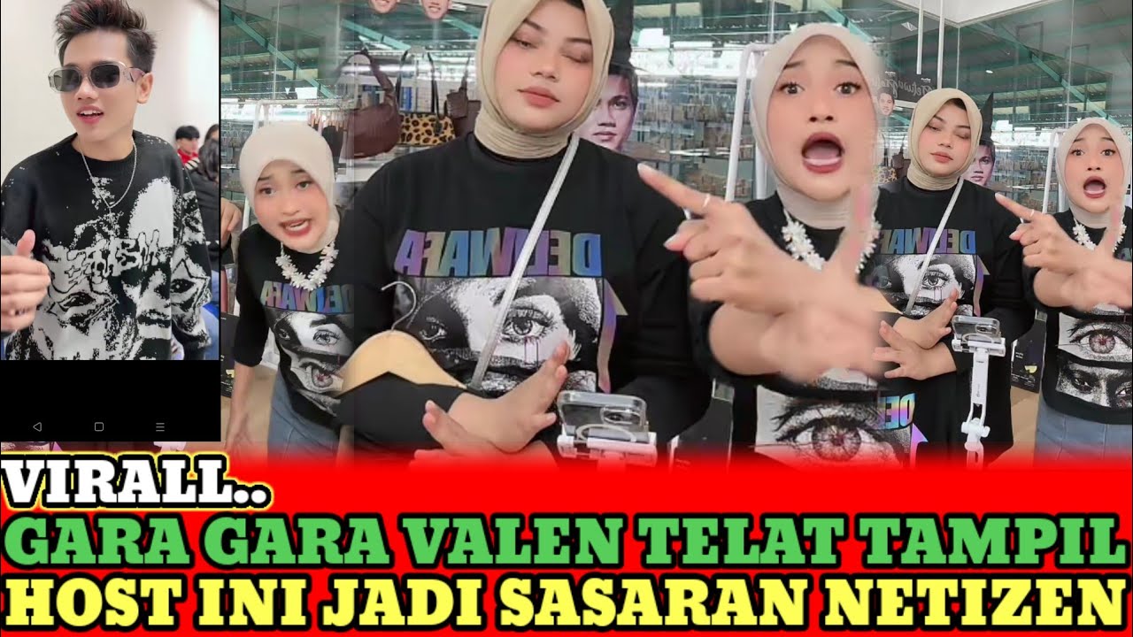 VIRAL❗HOST INI MARAH² DISERANG NETIZEN, KARNA VALEN TEKAT TAMPIL. 