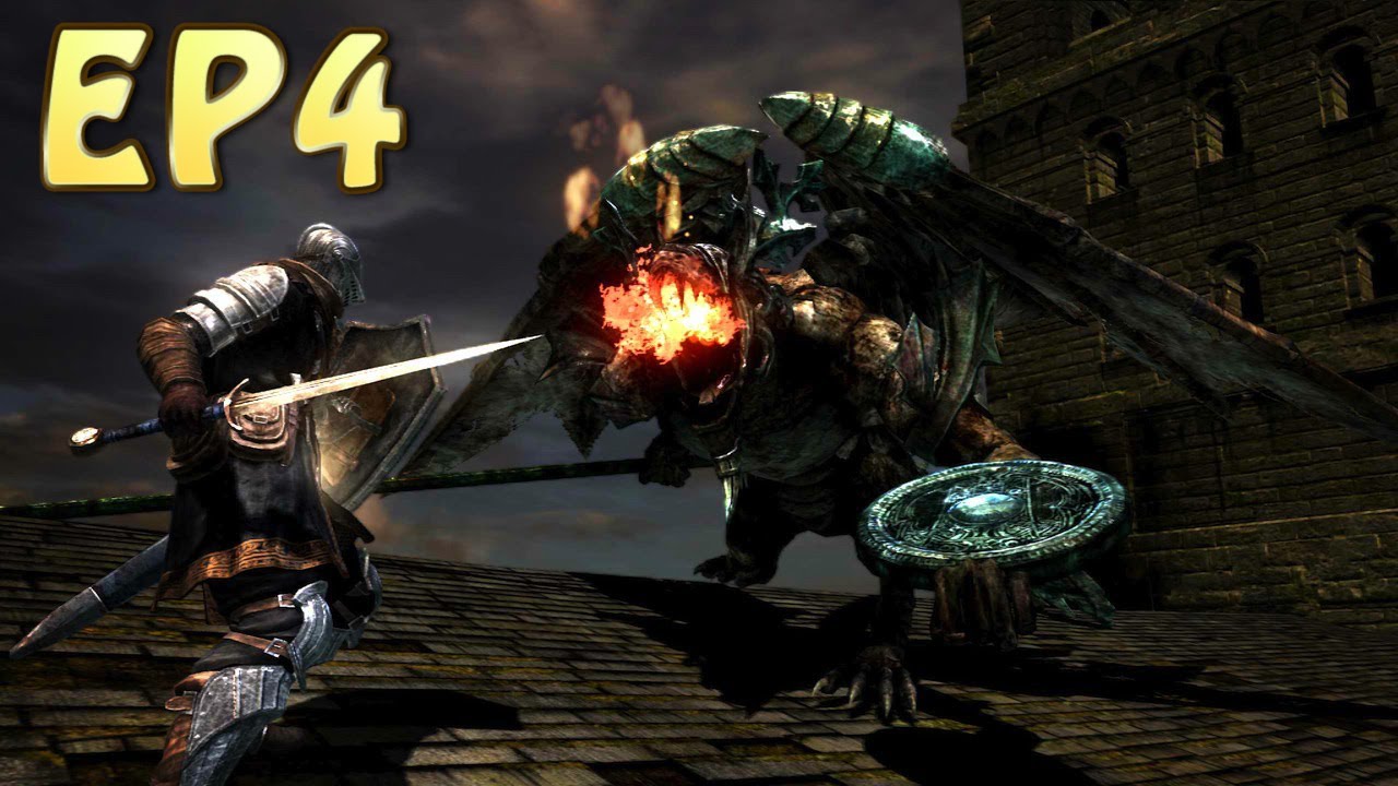 Dark Souls Walkthrough - Bell Gargoyle & Moonlight Butterfly (EP4)