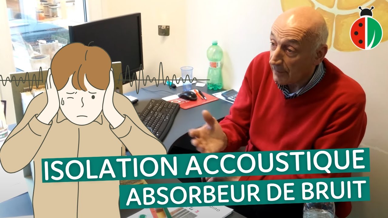 Isolation acoustique : absorbeur de bruit