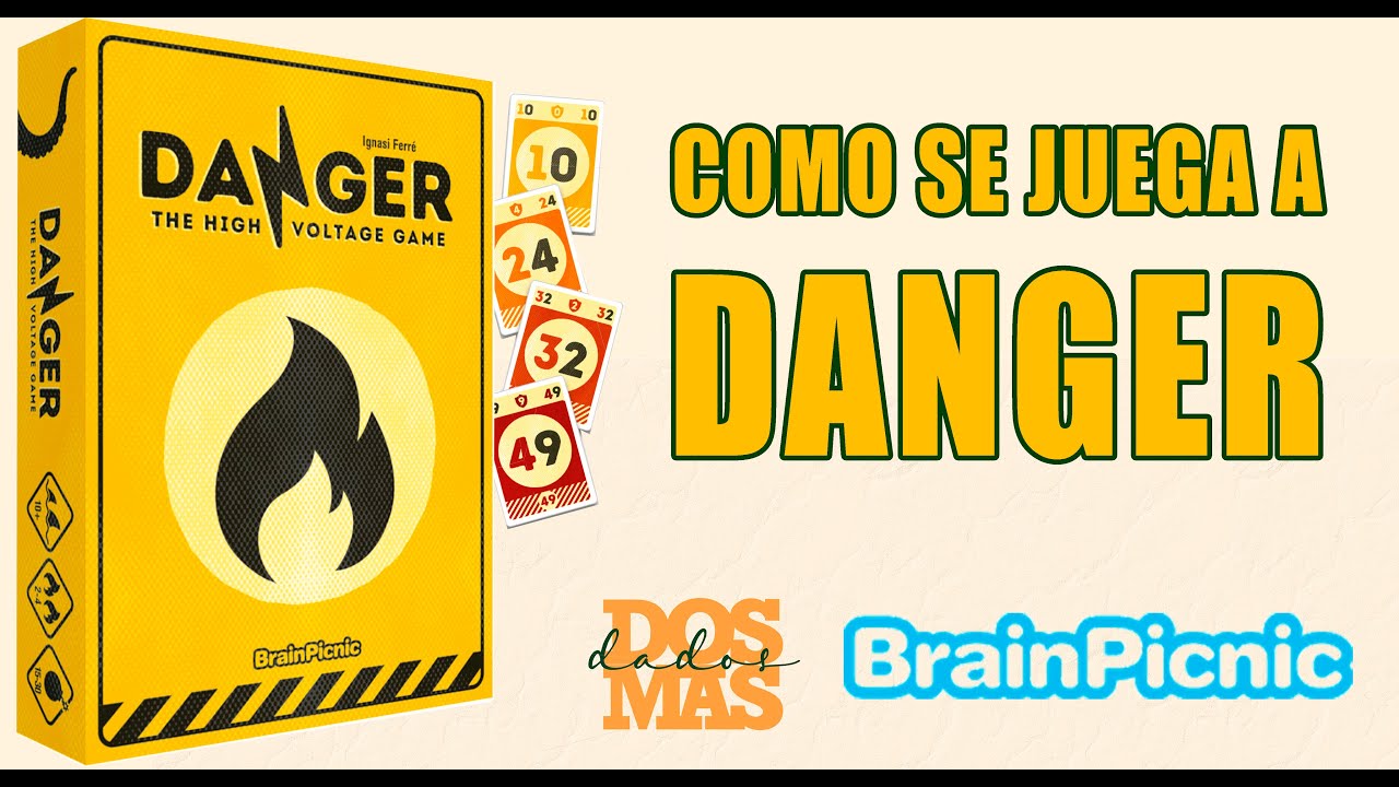 COMO SE JUEGA A DANGER ! - ¿DIFICIL MANTENER TUS PUNTOS? @brainpicnicgames