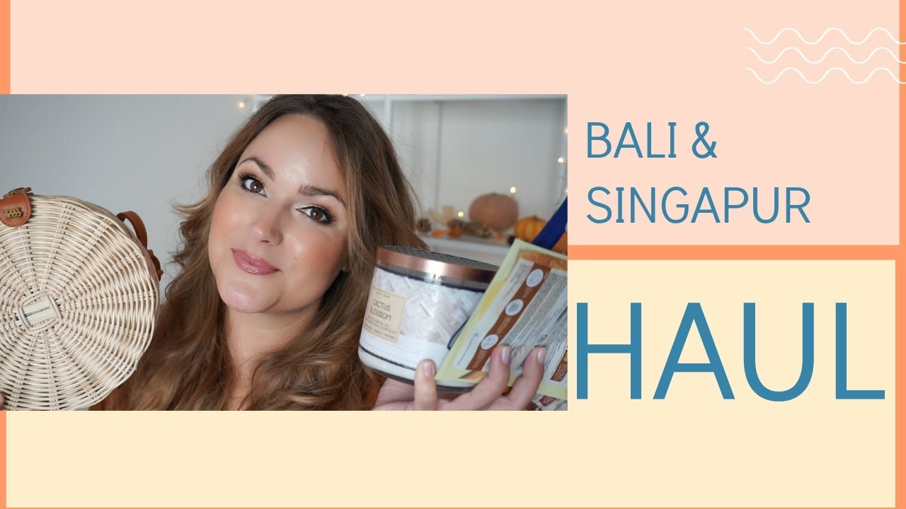 BALI & SINGAPUR HAUL -  BATH & Bodyworks, Bali Bag, Typo
